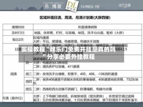 实操教程“牌乐门免费开挂是真的吗”分享必要外挂教程-第1张图片
