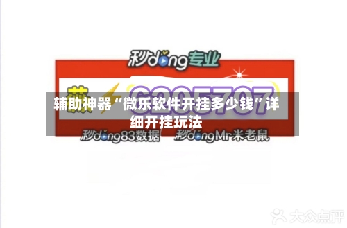 辅助神器“微乐软件开挂多少钱	”详细开挂玩法-第2张图片