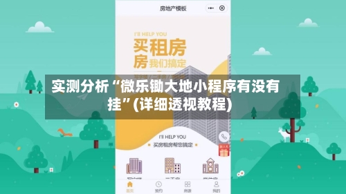 实测分析“微乐锄大地小程序有没有挂”(详细透视教程)-第3张图片