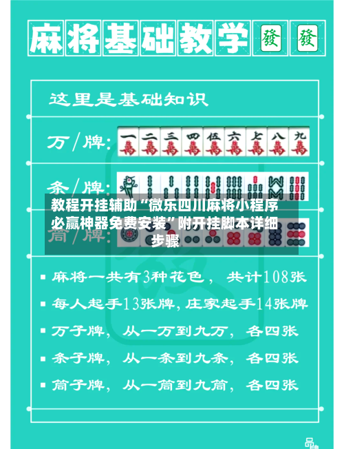 教程开挂辅助“微乐四川麻将小程序必赢神器免费安装”附开挂脚本详细步骤-第2张图片