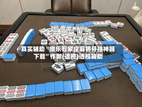 真实辅助“微乐石家庄麻将开挂神器下载”作弊(透视)透视辅助-第3张图片