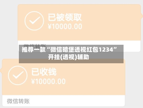 推荐一款“微信暗堡透视红包1234”开挂(透视)辅助-第1张图片