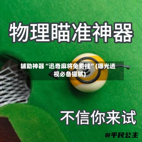 辅助神器“迅奇麻将免费挂”(曝光透视必备猫腻)-第1张图片