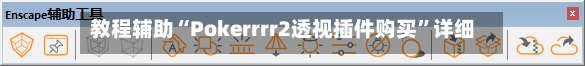 教程辅助“Pokerrrr2透视插件购买”详细分享装挂步骤教程-第1张图片