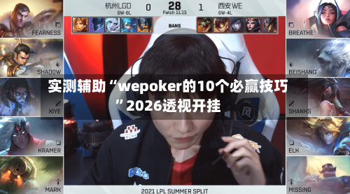 实测辅助“wepoker的10个必赢技巧”2026透视开挂-第3张图片
