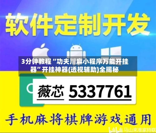 3分钟教程“功夫川麻小程序万能开挂器	”开挂神器{透视辅助}全揭秘-第2张图片