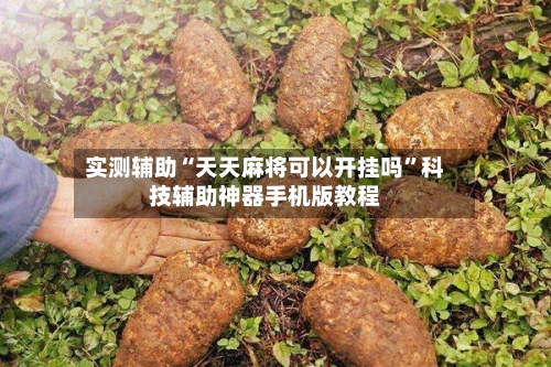 实测辅助“天天麻将可以开挂吗	”科技辅助神器手机版教程-第1张图片