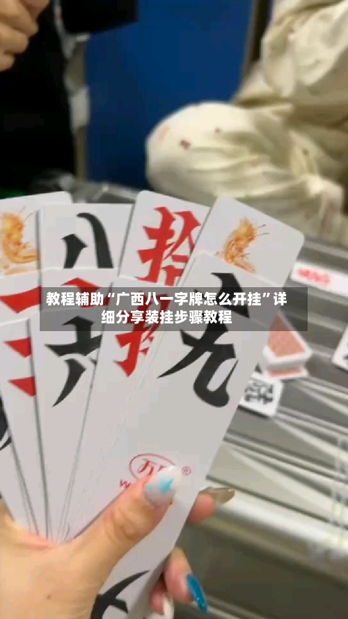 教程辅助“广西八一字牌怎么开挂”详细分享装挂步骤教程-第1张图片