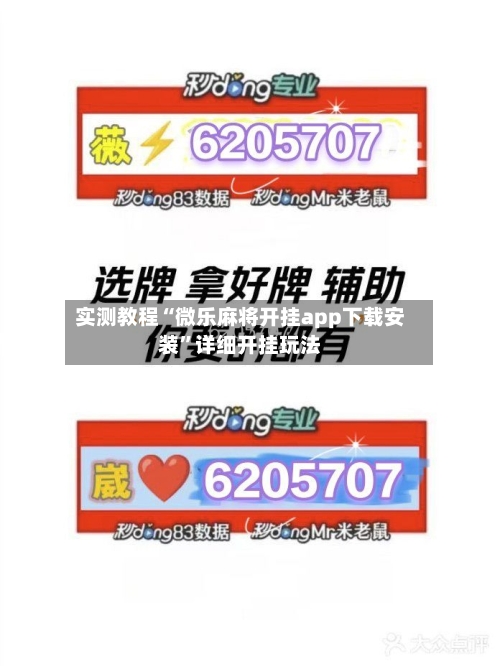 实测教程“微乐麻将开挂app下载安装”详细开挂玩法-第3张图片