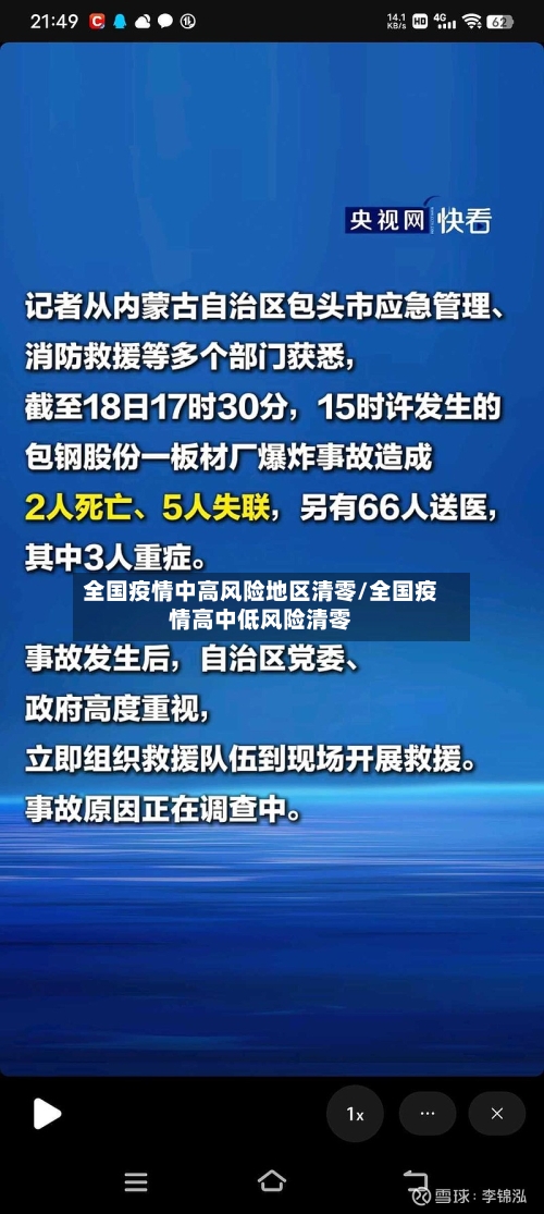 全国疫情中高风险地区清零/全国疫情高中低风险清零-第1张图片