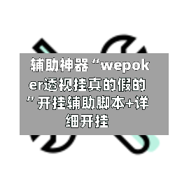 辅助神器“wepoker透视挂真的假的”开挂辅助脚本+详细开挂-第3张图片
