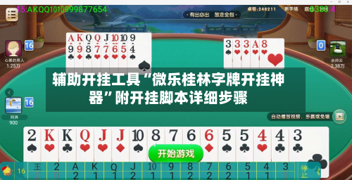 辅助开挂工具“微乐桂林字牌开挂神器	”附开挂脚本详细步骤-第2张图片