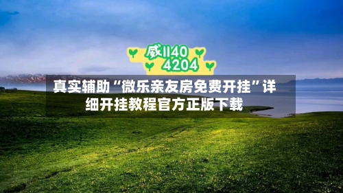真实辅助“微乐亲友房免费开挂”详细开挂教程官方正版下载-第3张图片