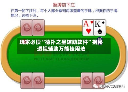 玩家必读“德扑之星辅助软件	”揭秘透视辅助万能挂用法-第1张图片