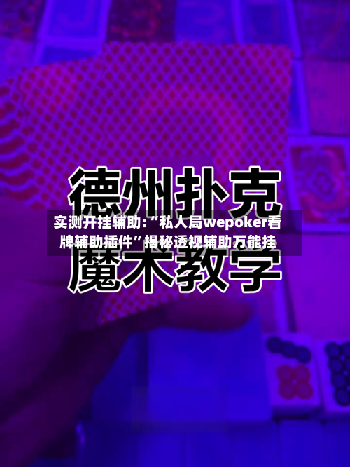 实测开挂辅助:“私人局wepoker看牌辅助插件”揭秘透视辅助万能挂-第1张图片