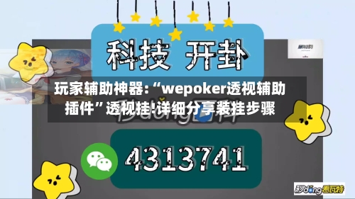 玩家辅助神器:“wepoker透视辅助插件	”透视挂!详细分享装挂步骤-第3张图片