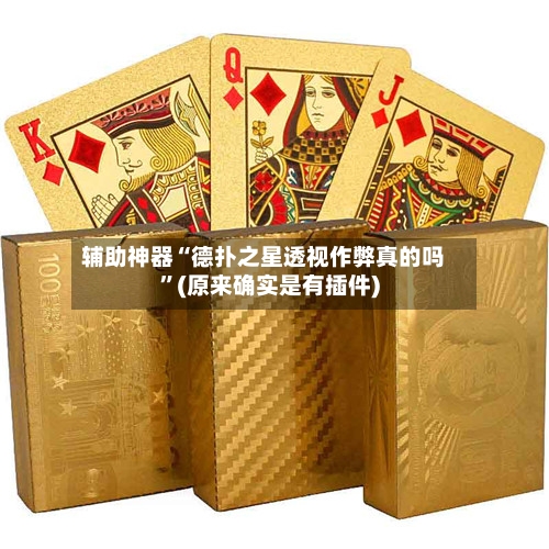 辅助神器“德扑之星透视作弊真的吗”(原来确实是有插件)-第3张图片