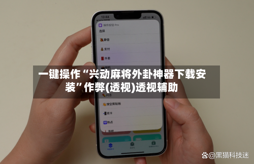 一键操作“兴动麻将外卦神器下载安装”作弊(透视)透视辅助-第2张图片