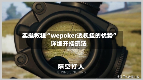 实操教程“wepoker透视挂的优势”详细开挂玩法-第1张图片