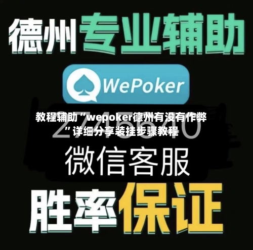 教程辅助“wepoker德州有没有作弊”详细分享装挂步骤教程-第1张图片