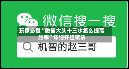 玩家必搜“微信大头十三水怎么提高胜率”详细开挂玩法-第3张图片