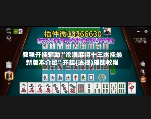 教程开挂辅助“沧海麻将十三水挂最新版本介绍”开挂(透视)辅助教程-第2张图片