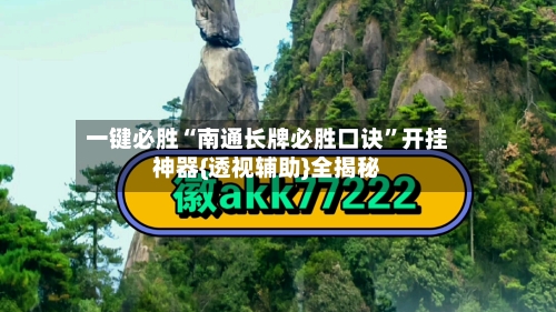 一键必胜“南通长牌必胜口诀”开挂神器{透视辅助}全揭秘-第3张图片