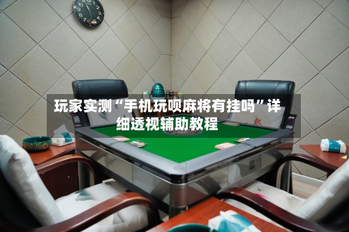 玩家实测“手机玩呗麻将有挂吗”详细透视辅助教程-第2张图片