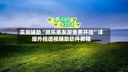 实测辅助“微乐亲友房免费开挂”详细外挂透视辅助软件教程-第1张图片