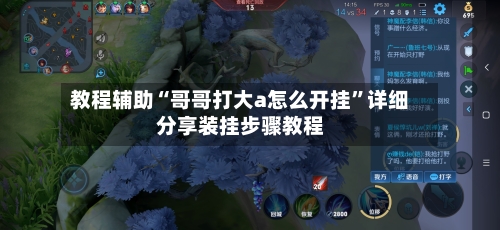 教程辅助“哥哥打大a怎么开挂”详细分享装挂步骤教程-第1张图片