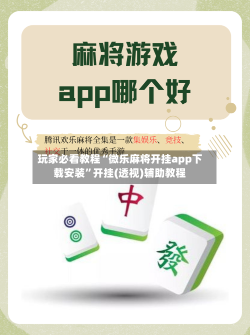 玩家必看教程“微乐麻将开挂app下载安装”开挂(透视)辅助教程-第3张图片