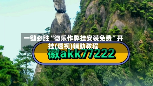 一键必胜“微乐作弊挂安装免费”开挂(透视)辅助教程-第3张图片