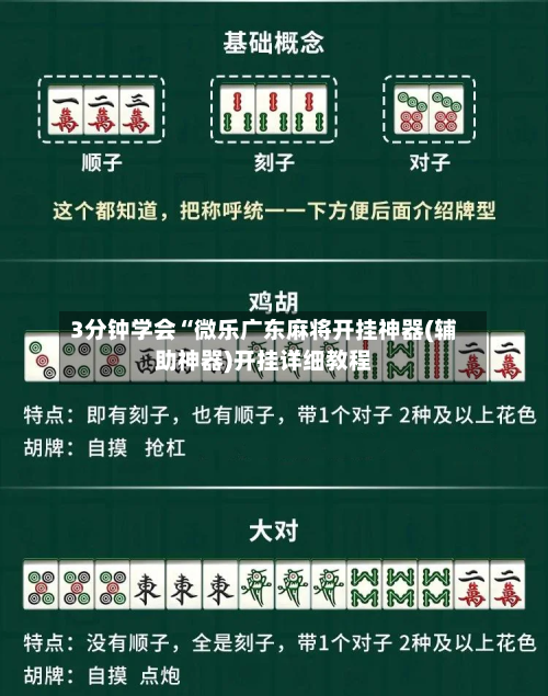 3分钟学会“微乐广东麻将开挂神器(辅助神器)开挂详细教程-第1张图片