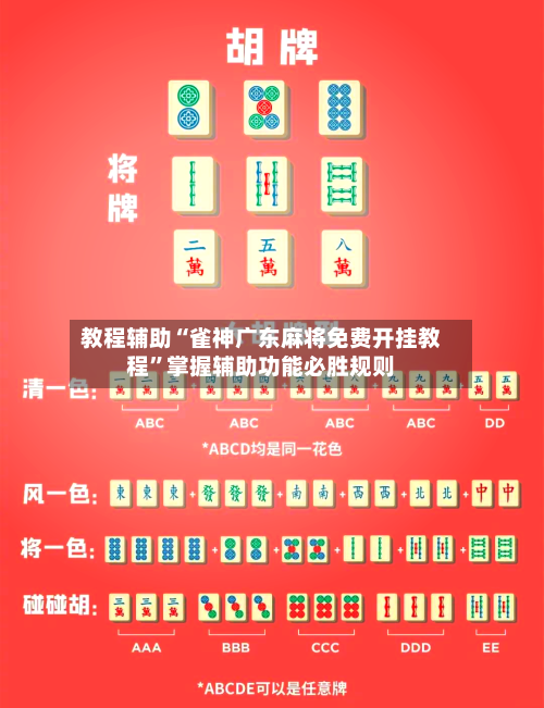 教程辅助“雀神广东麻将免费开挂教程”掌握辅助功能必胜规则-第2张图片