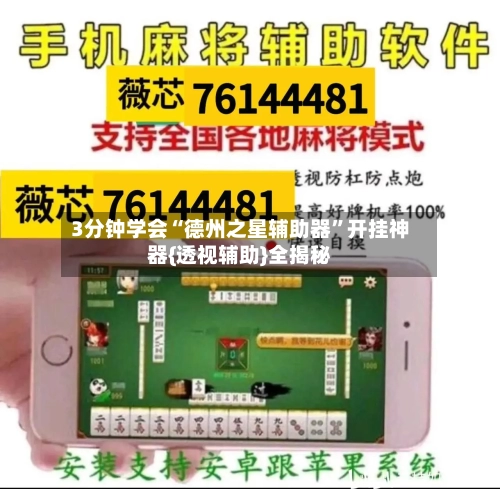 3分钟学会“德州之星辅助器”开挂神器{透视辅助}全揭秘-第2张图片