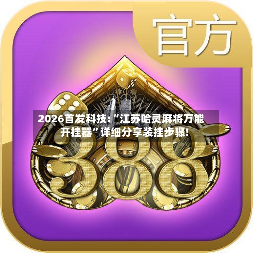 2026首发科技:“江苏哈灵麻将万能开挂器”详细分享装挂步骤!-第3张图片