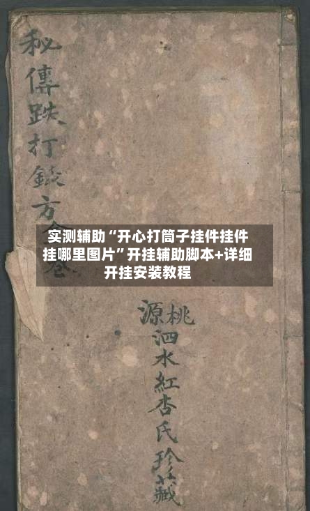 实测辅助“开心打筒子挂件挂件挂哪里图片”开挂辅助脚本+详细开挂安装教程-第1张图片