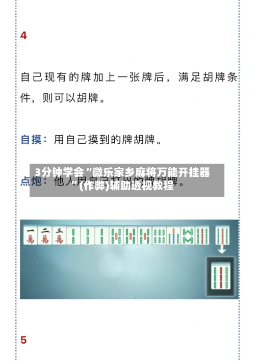 3分钟学会“微乐家乡麻将万能开挂器”(作弊)辅助透视教程-第2张图片