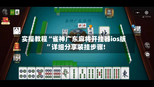 实操教程“雀神广东麻将开挂器ios版”详细分享装挂步骤!-第3张图片