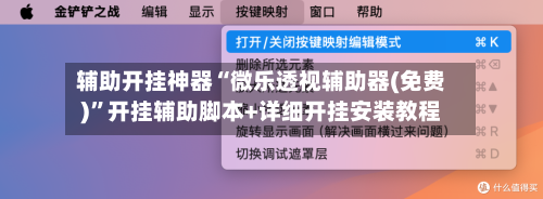 辅助开挂神器“微乐透视辅助器(免费)”开挂辅助脚本+详细开挂安装教程-第1张图片