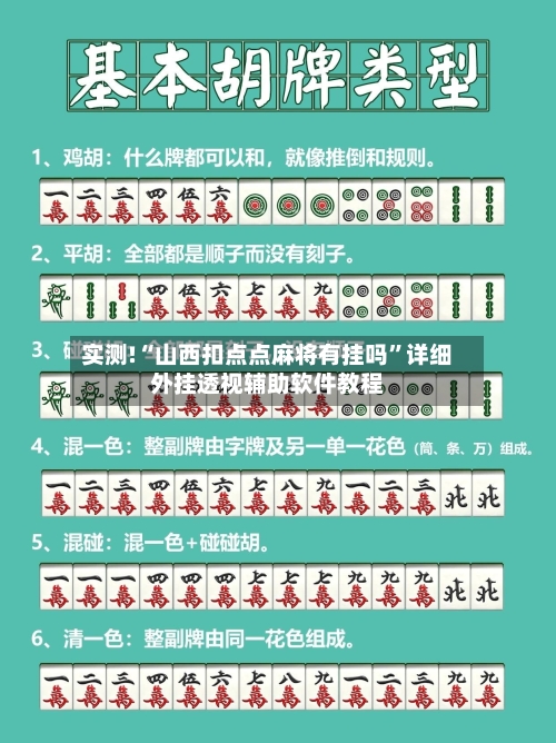 实测!“山西扣点点麻将有挂吗	”详细外挂透视辅助软件教程-第1张图片