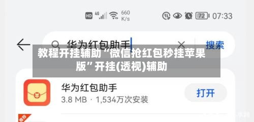 教程开挂辅助“微信抢红包秒挂苹果版	”开挂(透视)辅助-第2张图片