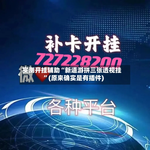 实测开挂辅助“新道游拼三张透视挂	”(原来确实是有插件)-第2张图片