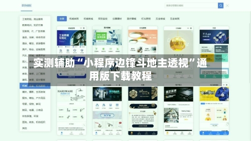 实测辅助“小程序边锋斗地主透视”通用版下载教程-第1张图片