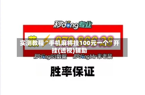 实测教程“手机麻将挂100元一个”开挂(透视)辅助-第2张图片