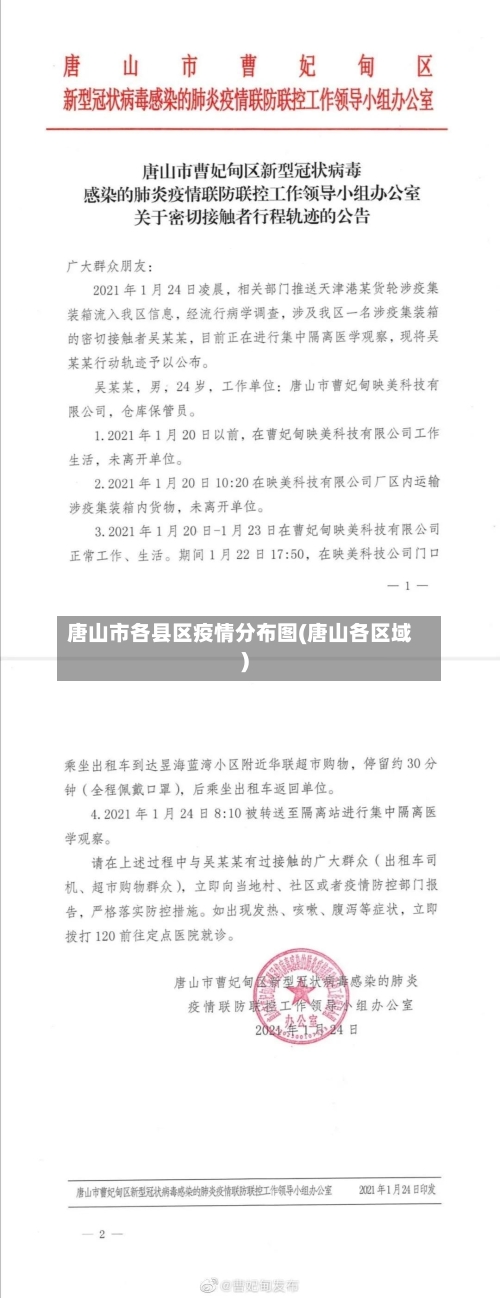 唐山市各县区疫情分布图(唐山各区域)-第1张图片
