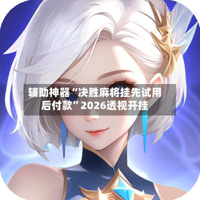 辅助神器“决胜麻将挂先试用后付款	”2026透视开挂-第1张图片