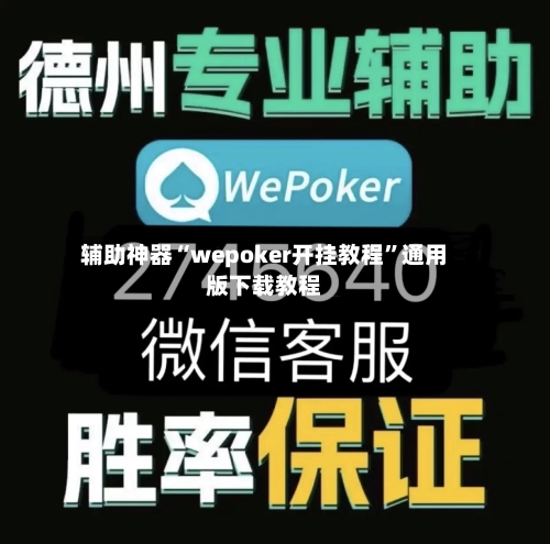 辅助神器“wepoker开挂教程”通用版下载教程-第1张图片