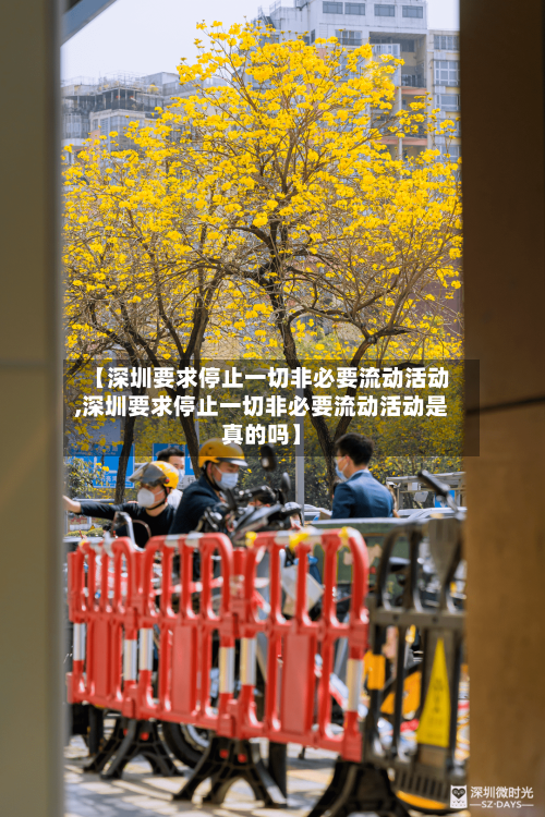 【深圳要求停止一切非必要流动活动,深圳要求停止一切非必要流动活动是真的吗】-第2张图片