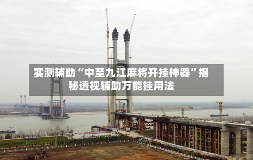实测辅助“中至九江麻将开挂神器”揭秘透视辅助万能挂用法-第1张图片